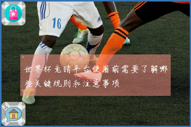 世界杯竞猜平台使用前需要了解哪些关键规则和注意事项