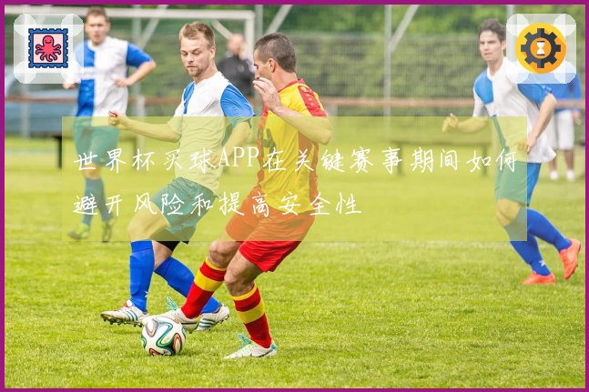 世界杯买球APP在关键赛事期间如何避开风险和提高安全性
